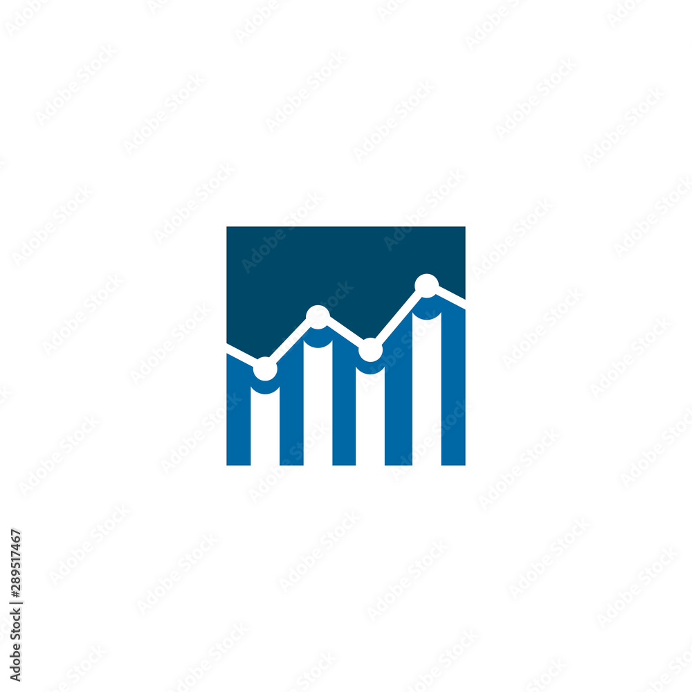 Wall mural Graphic chart element vector template