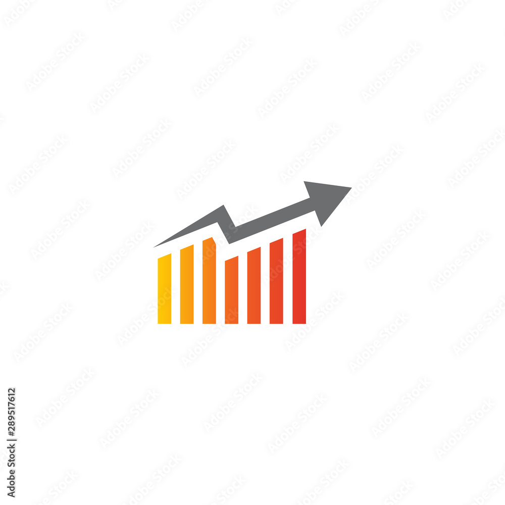 Wall mural Graphic chart element vector template