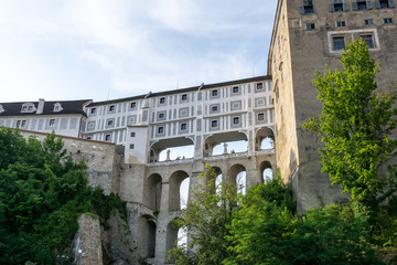 Fototapeta premium cesky krumlov cloak bridge