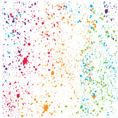Colorful splash background vector illustration