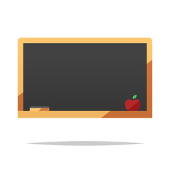 School blackboard vector isolated illustration