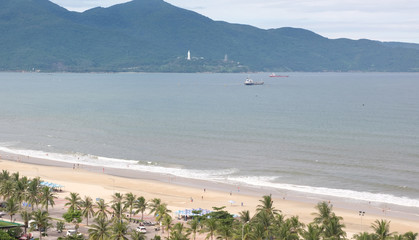 view of the beach
