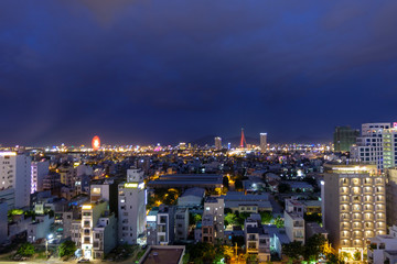 Obraz premium miasto nocą