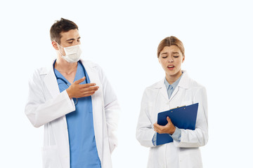 Obraz premium doctor and patient