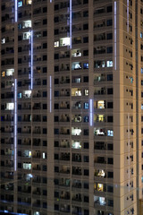 modern building in hong kong