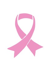 Outline web icon - breast cancer, pink ribbon, medicine for your design. healthcare medical doodle sketch lines