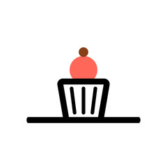 Line style icon of maffin.