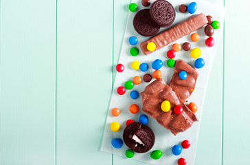 sugar unhealthy addiction concept