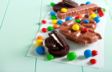 sugar unhealthy addiction concept