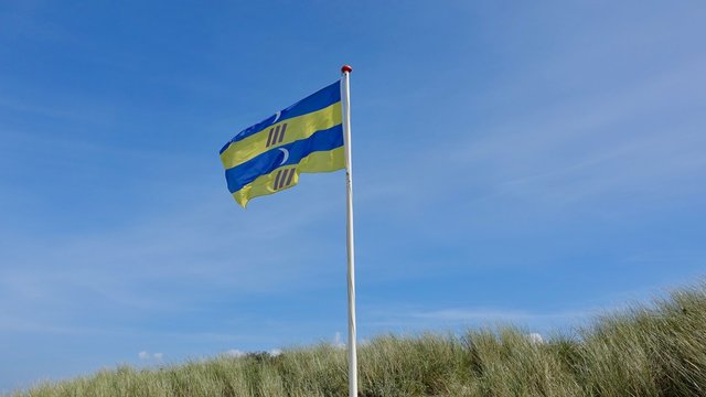 Flagge, Fahne der Insel Ameland, Niederlande