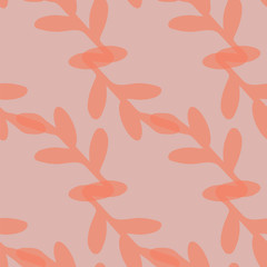 leaves seamless repeat pattern