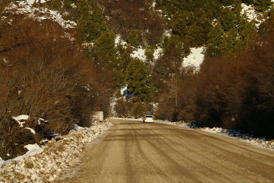rutas de tierra y ripio del sur de la argentina