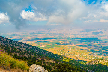 Overlooking the magical Bekaa Valley