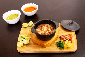 Queso fundido al pastor