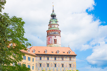Fototapeta premium Historical city Cesky Krumlov in Czech Republic