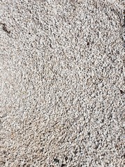 White beach gravel texture