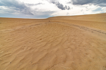 Fototapeta na wymiar Sand Dunes, Jockeys Ridge North Carolina