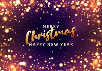 Christmas light background