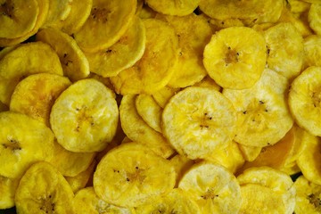  Plantain or banana chips - Popular deep fried snack from Kerala