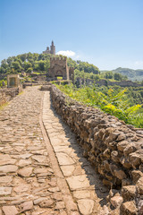 Tsarevets Fortress in Veliko Tarnovo in Bulgaria