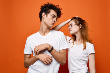 Fototapeta premium young couple