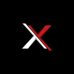 Letter X Modern Creative icon Logo Design Template Element Vector Illustration