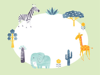 サバンナの草食動物