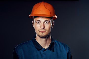 portrait of construction worker