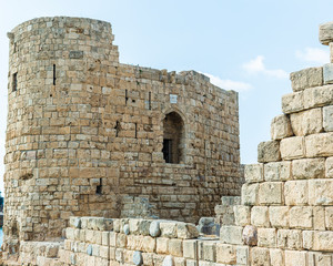 Crusaders Sea Castle Sidon Saida in South Lebanon Middle east