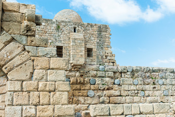 Crusaders Sea Castle Sidon Saida in South Lebanon Middle east