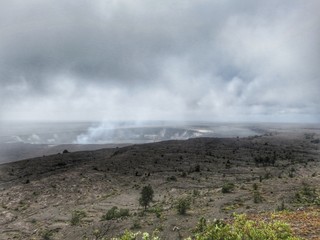 clouds over mountains