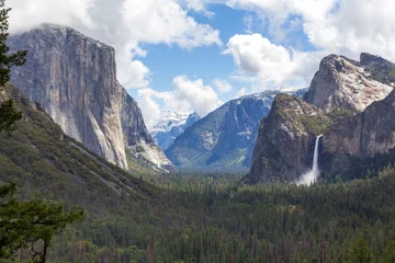 Wandcirkels aluminium Yosemite National Park © jcg_oida
