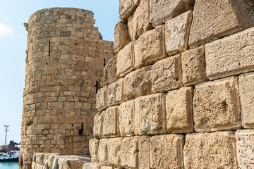 Crusaders Sea Castle Sidon Saida in South Lebanon Middle east