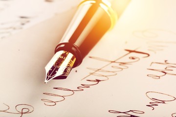 Fototapeta premium Writing.