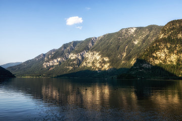 Hallstatt lake view