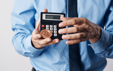 businessman using mobile phone