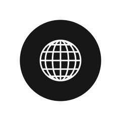 World grid vector icon, simple sign for web site and mobile app.