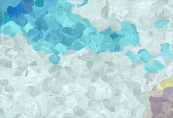 abstract colorful grunge painting style with light gray, steel blue and sky blue colors