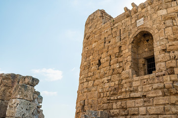 Crusaders Sea Castle Sidon Saida in South Lebanon Middle east