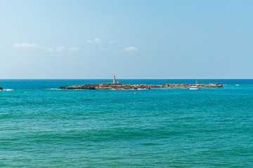 Crusaders Sea Castle Sidon Saida in South Lebanon Middle east