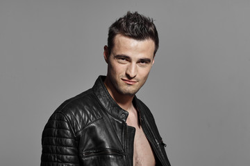 Fototapeta premium portrait of young man