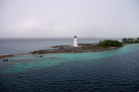 phare sur Paradise Island à Nassau (Bahamas)