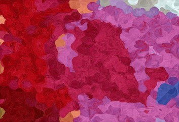 abstract colorful grunge painting style with dark moderate pink, firebrick and pale violet red colors