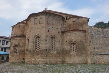 Fototapeta premium Famous Saint Sophia Church in Ohrid North Macedonia