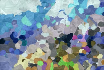 abstract colorful grunge painting style with light slate gray, light gray and dark olive green colors