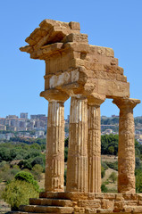 Ruins of pre-aryan style,Agrigento,Italy