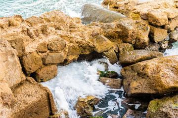 Crusaders Sea Castle Sidon Saida in South Lebanon Middle east