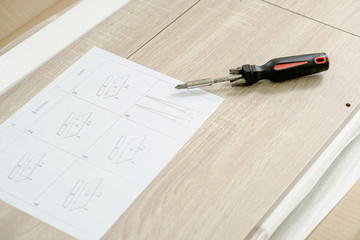 Wooden parts for DIY furniture