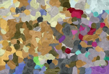 abstract colorful grunge painting style with gray gray, pastel brown and dark slate gray colors