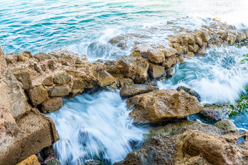 Crusaders Sea Castle Sidon Saida in South Lebanon Middle east